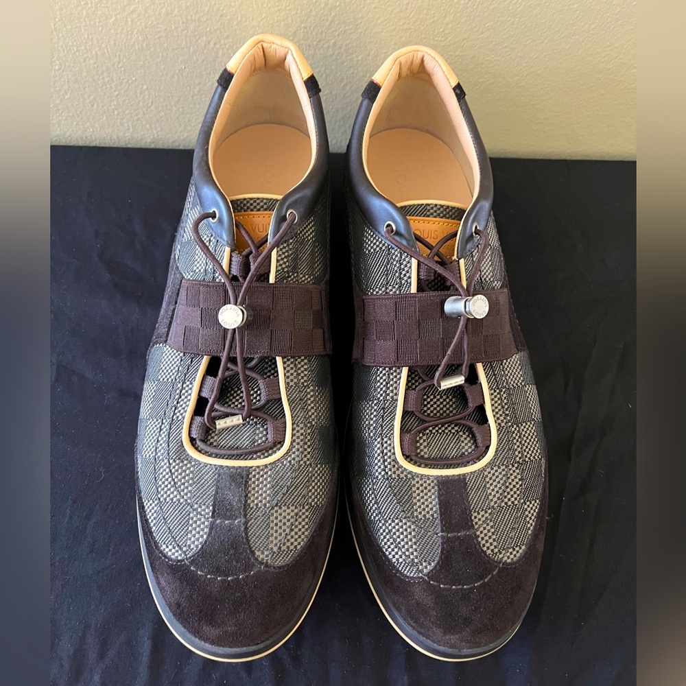 LOUIS VUITTON - Suede Sneaker - MENS SIZE 9